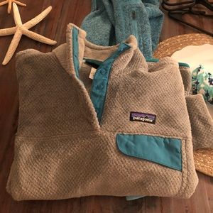 Patagonia re-tool snap t fleece
